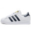 Кроссовки Мужские Adidas SuperStar White Black