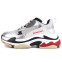 Кроссовки женские Balenciaga Triple S Metallic Silver SS18BALN
