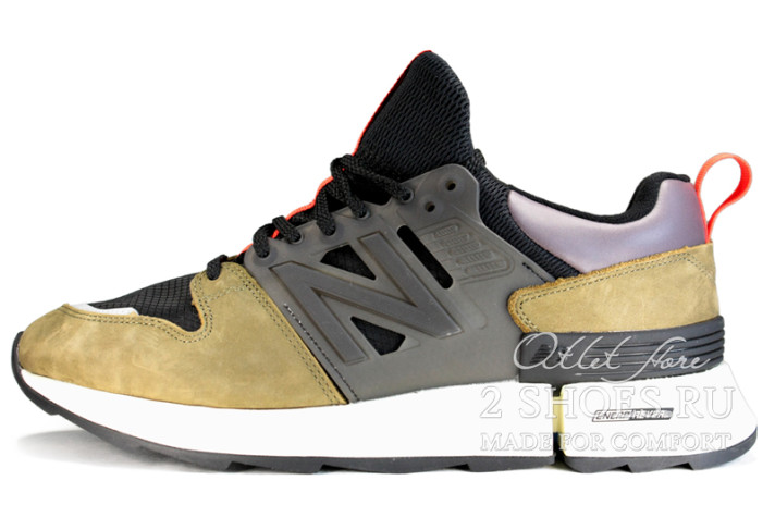 Кроссовки New Balance MSRC2RB Tokyo Design Sage  черные, зеленые