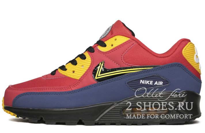 Кроссовки Nike Air Max 90 City Pack London CJ1794-600 красные