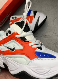 Кроссовки Nike M2K Tekno Summit White Team Orange Black живое фото 3