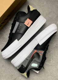 Кроссовки Nike Air Force 1 Type N354 Black живое фото 1