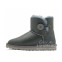Угги женские Ugg Australia Mini Bailey Button Grey Met